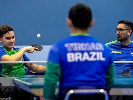 Nova geração do tênis de mesa paralímpico do Brasil disputa primeiro torneio internacional a partir desta terça-feira