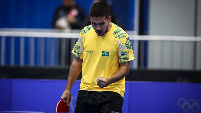 Guilherme Teodoro ajudou o time masculino no torne