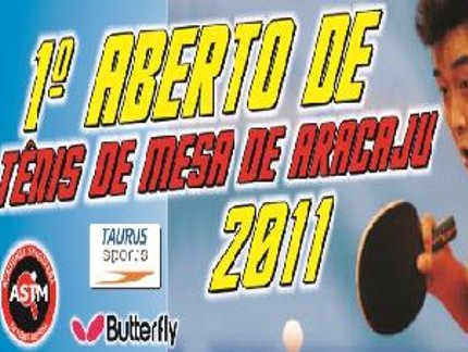 INSCRIÇÕES PARA O ABERTO DE ARACAJÚ TERMINAM NO PRÓXIMO DIA 5