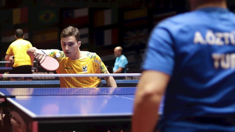 Lucas Arabian conquistou uma medalha de bronze na 