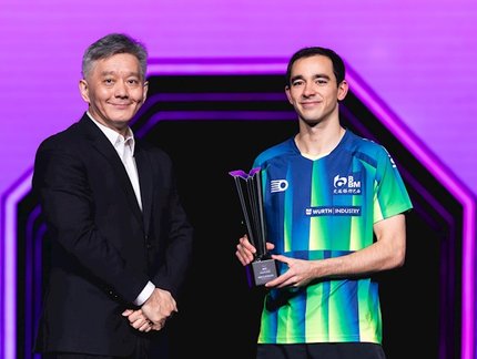 Após mais uma final, Hugo Calderano retorna ao Top3 mundial