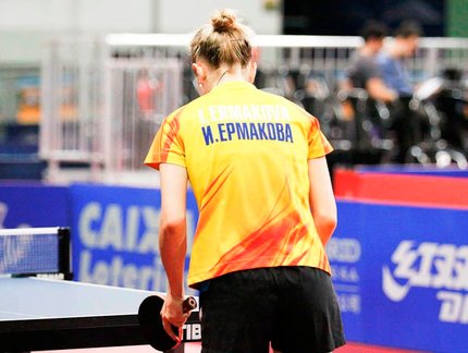 Mesatenista russa promete dar trabalho no Pro Tour do Brasil em Santos