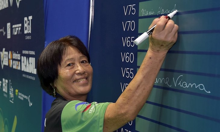 Maria Harada não teve dificuldades para conquistar