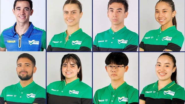 Paris, aí vamos nós! Confederação Brasileira de Tênis de Mesa divulga os convocados para os Jogos Olímpicos