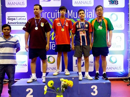 Atleta sobe quase dez categorias no Rating após mudança para Santos
