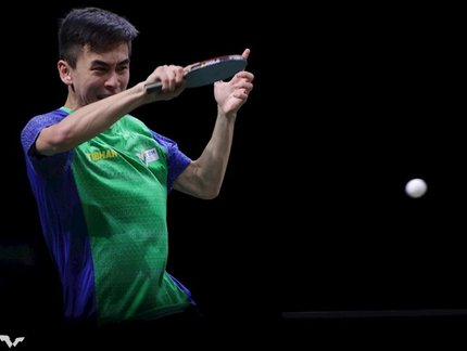 Vitor Ishiy vence na estreia e avança para a terceira rodada da fase qualificatória do WTT Contender Zagrebe