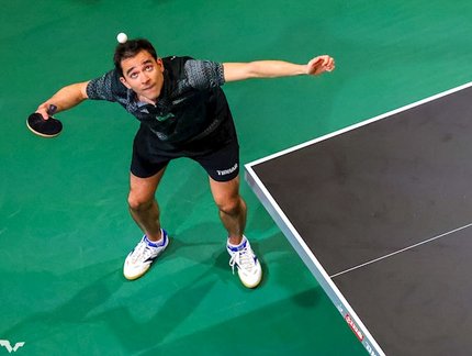 Hugo Calderano vence na estreia e avança às oitavas de final do WTT Star Contender Ljubljana, na Eslovênia