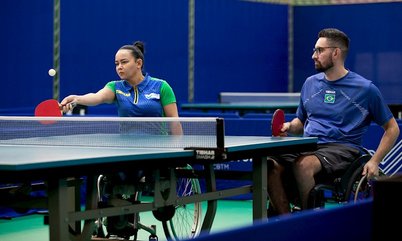 Em duplas, Brasil garante mais uma medalha no Aberto Paralímpico da Coreia do Sul