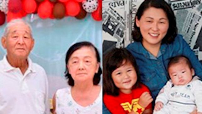 Membros da família Fukushima vitimados no acidente