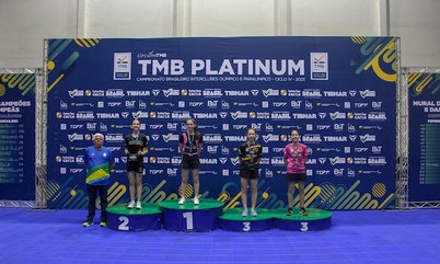 Maiara Alves fica com o ouro do Sub-13 Feminino no TMB Platinum - Campeonato Brasileiro
