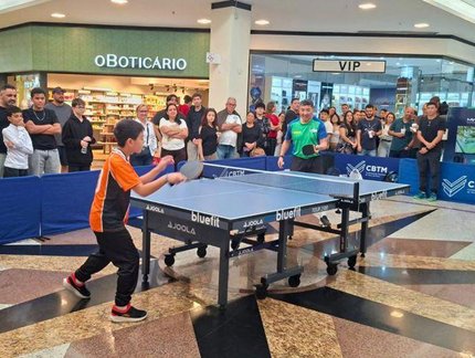 CBTM promove experiência com Hugo Hoyama no Vale Sul Shopping e celebra contagem regressiva para o WTT Star Contender São José dos Campos 2026
