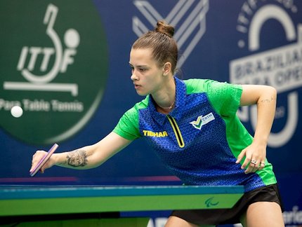 TÊNIS DE MESA NO PARAPAN 2023 – Allana Maschio é convocada para a disputa dos Jogos Parapan-Americanos de Santiago