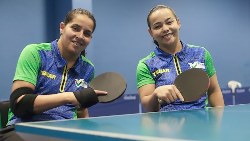 Catia Oliveira e Marliane Santos garantiram a séti