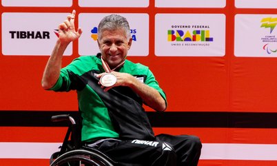 Iranildo Espíndola será porta-bandeira do Brasil na abertura dos Jogos Parasul-Americanos Valledupar 2026