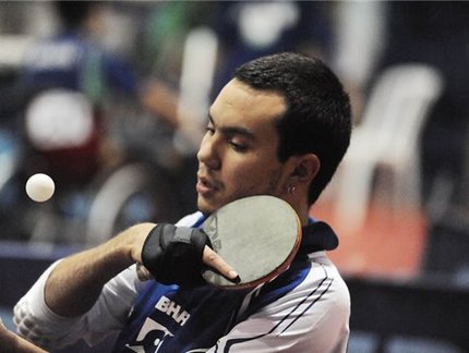 Mesatenista Paralímpico do Brasil vence medalhista de ouro em Pequim