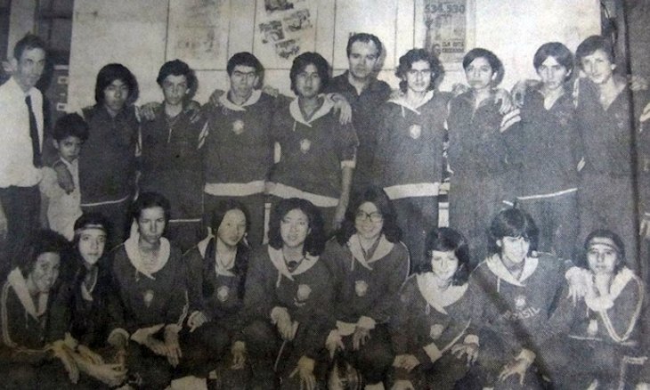 Equipe brasileira campeã de 1971. Foto: Reprodução