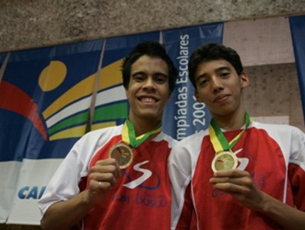 OLIMPÍADAS ESCOLARES - JEBS 2006 - PÓDIO DUPLAS MASCULINO