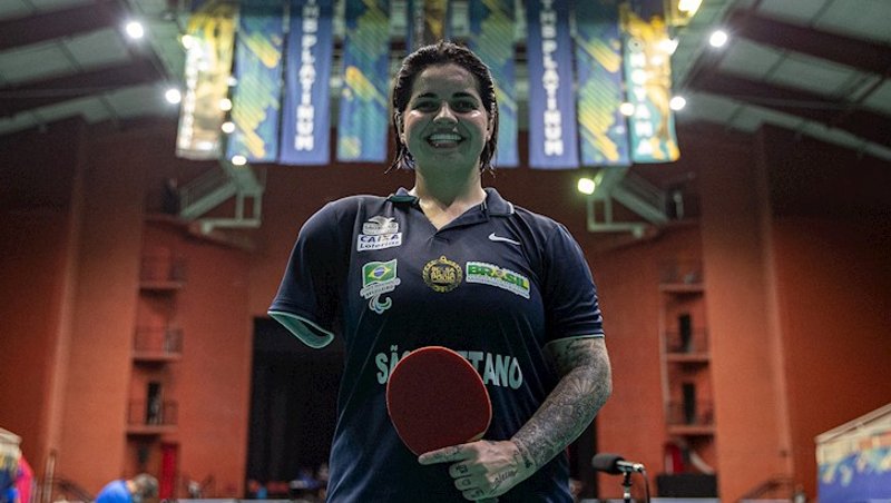 Bruna Alexandre e o sorriso aberto após a conquist