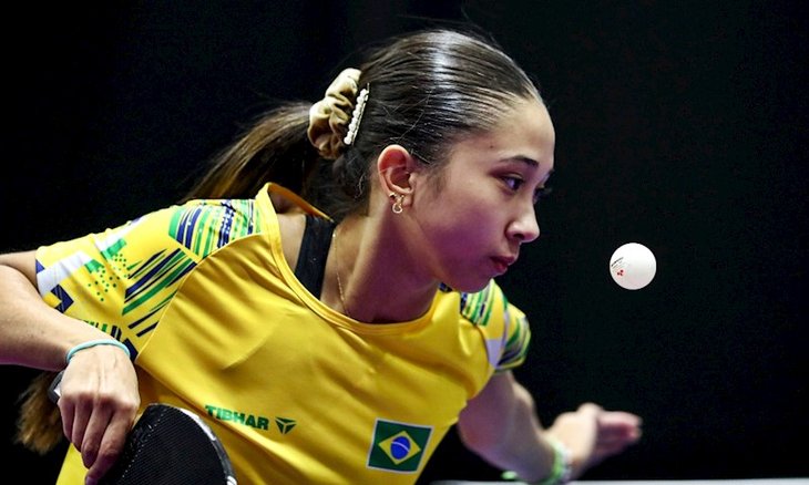 Giulia Takahashi brilhou com a equipe brasileira e