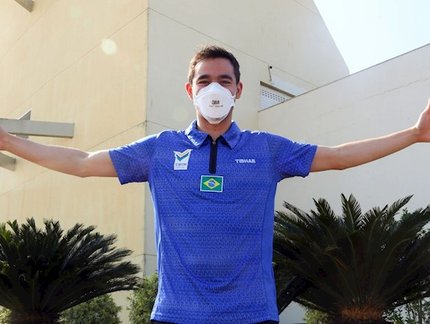 Equipe multidisciplinar e preparação científica: a rotina de Hugo Calderano na recuperação para os Jogos Olímpicos