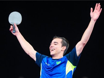 JOGOS PAN-AMERICANOS – Hugo Calderano conquista o ouro e torna-se o terceiro mesa-tenista da história bicampeão individual