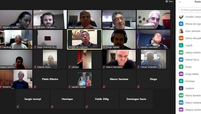 Diretoria da CBTM faz apresentação especial do momento da entidade para atletas veteranos