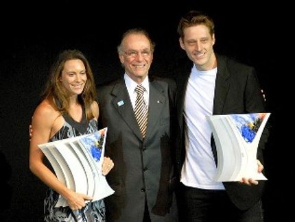 MURILO E FABIANA MURER SÃO ELEITOS OS MELHORES DE 2010