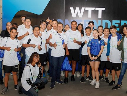 Escolas e projetos sociais festejam a oportunidade de levar alunos ao WTT Contender Rio