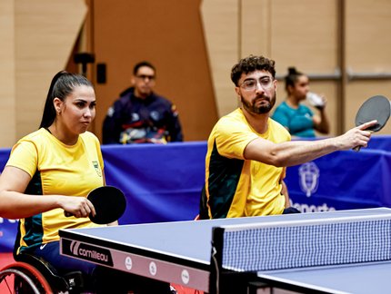 Seleção Paralímpica conquista dez medalhas nas disputas de duplas dos Jogos Parasul-Americanos Valledupar 2026