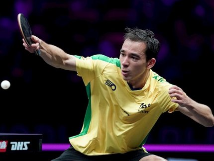 Hugo Calderano será o representante do Brasil no WTT Star Contender de Chennai, na Índia