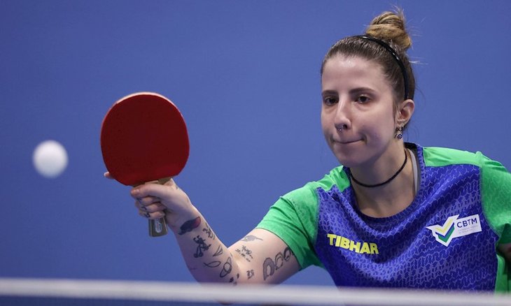 Jennyfer Parinos já garantiu medalha na Eslovênia.