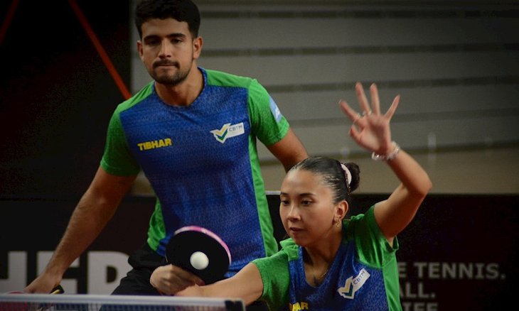 Guilherme e Giulia são superados por dupla número 7 do mundo nas quartas de final e encerram participação brasileira no WTT Feeder Varazdin