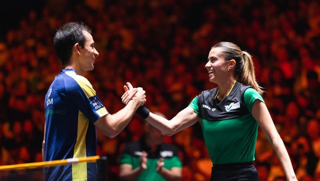 Hugo Calderano e Bruna Takahashi fazem história e vão à final do Smash de Singapura