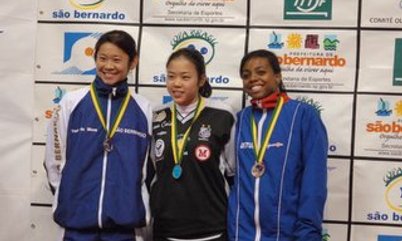 PÓDIO JUVENTUDE FEMININO COPA BRASIL SÃO BERNARDO
