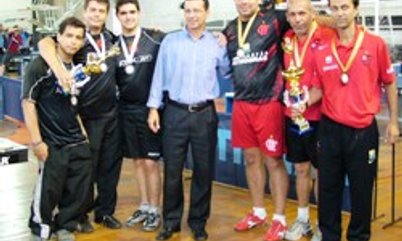 FLAMENGO DERROTA VASCO NO TÊNIS DE MESA Paralímpico
