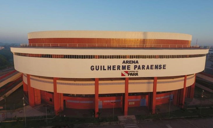 O Ginásio Guilherme Paraense, conhecido como Mangu