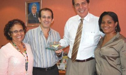 PRESIDENTE DA AGEL RECEBE REPRESENTANTES DO ESPORTE