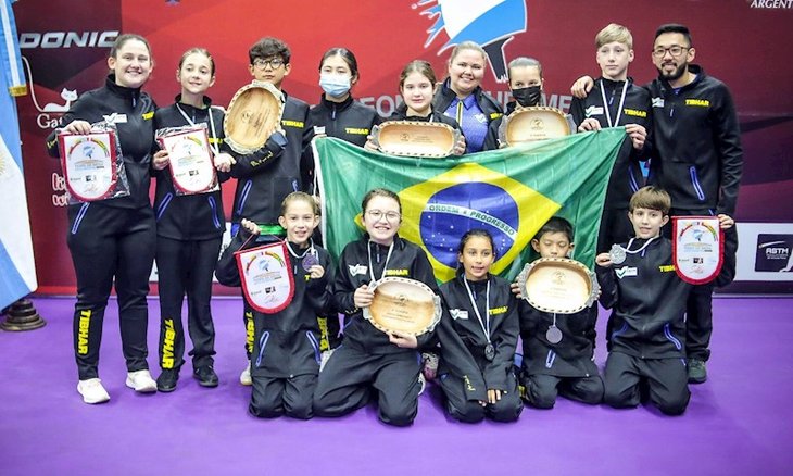 Equipe brasileira em Salta, na Argentina. Foto: Fe