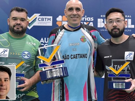 Troféu Eficiência - Cleberson Silva: em memória, CBTM homenageia ícone do esporte de Chapecó