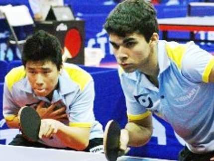 GUSTAVO SOUSA E DOUGLAS TOMIOKA CAMPEÕES DE DUPLAS