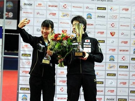 Lá Fora: Japoneses Jun Mizutani e Miu Hirano conquistam o Aberto da Polônia