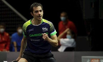 Hugo Calderano conquista o WTT Doha 2023