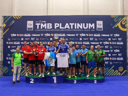 Rio de Janeiro vence o Veterano 4 Masculino do TMB Platinum - Campeonato Brasileiro