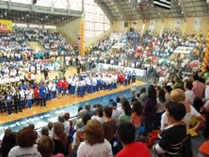 DIA DE DISPUTA NO TÊNIS DE MESA NOS JOGOS ESCOLARES DE SOROCABA