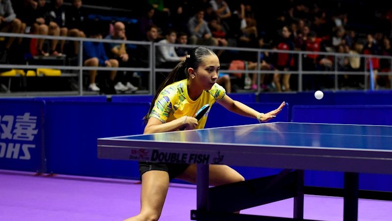 Giulia Takahashi esteve em ação pelo individual fe