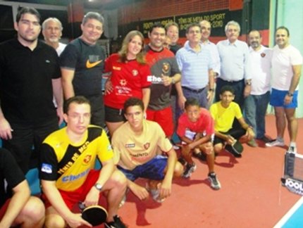 PRESIDENTE DA CBTM VISITA SPORT CLUB RECIFE