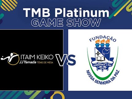 Itaim Keiko e Nossa Senhora da Paz decidem o TMB Platinum Game Show