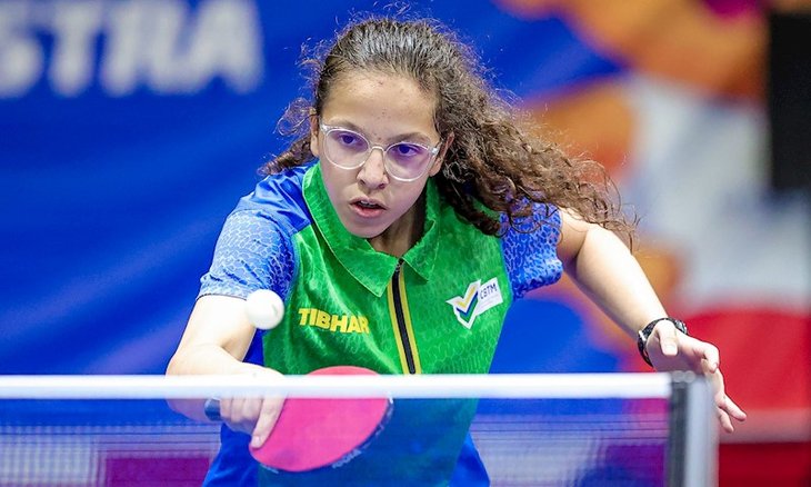 Beatriz Fiore venceu o duelo decisivo no sub-15. F