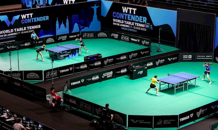 WTT Contender Rio será o último evento antes do fe