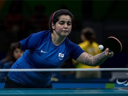 Jogos Paralímpicos: Bruna Alexandre perde, mas ainda está viva na briga por vaga na semifinal da Classe 10